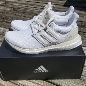 Adidas white ultraboosts